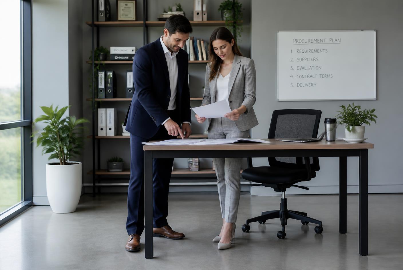 Professional procurement team